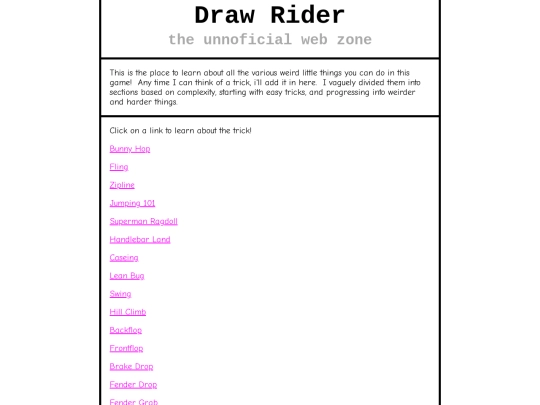 videogame/drawrider/tricks screenshot