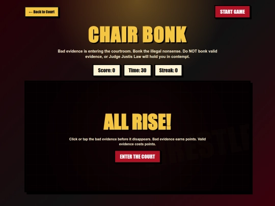 minigame screenshot