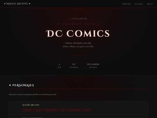 fandoms/dc-comics screenshot