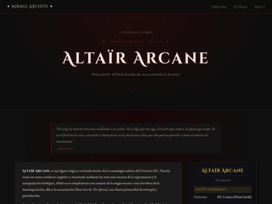 ocs/altair-arcane screenshot