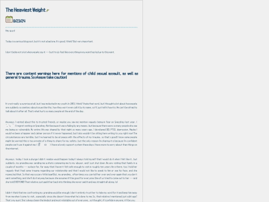 blog/tender screenshot