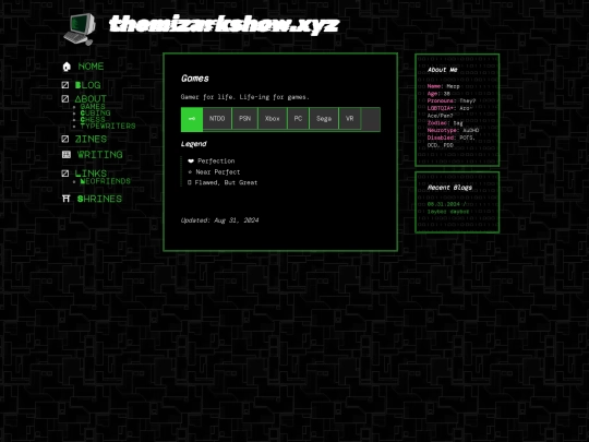 about/games screenshot