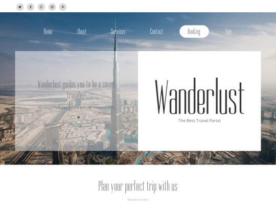 booking screenshot