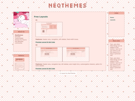 layouts screenshot