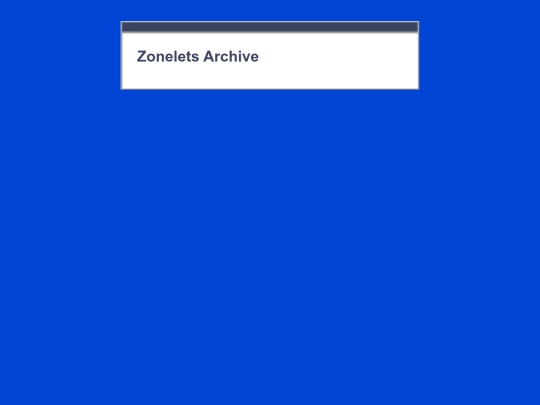 archive screenshot