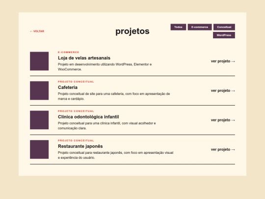 projetos screenshot