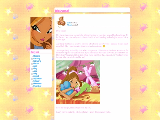 blog screenshot