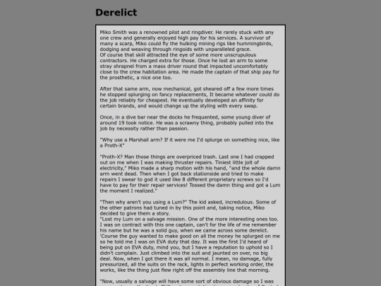 fiction/derelict screenshot