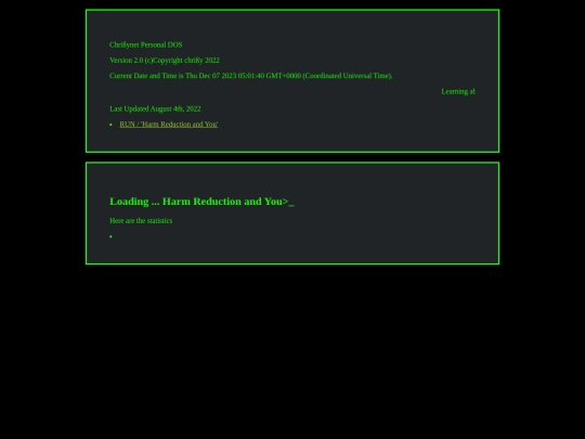 meh/drugs screenshot