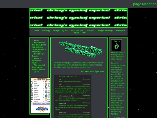 meh/manifesto screenshot