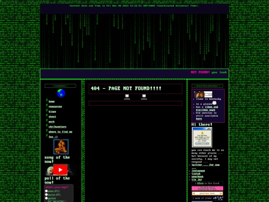 not_found screenshot