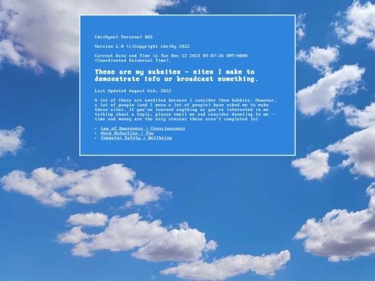 subsites screenshot