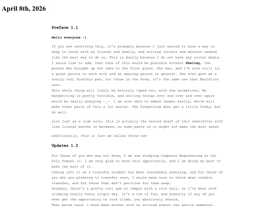 newsletterOne screenshot