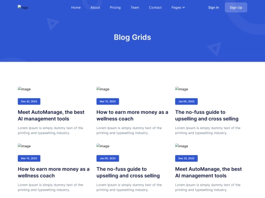blog-grids screenshot