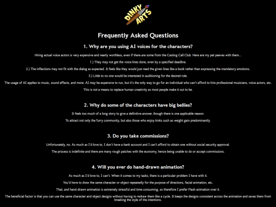 faq screenshot