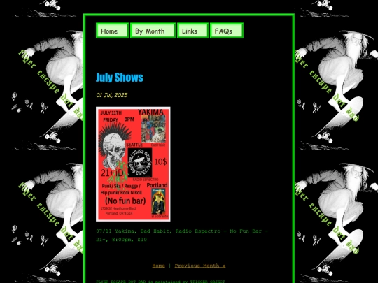 posts/2025-07-01-July-Shows screenshot