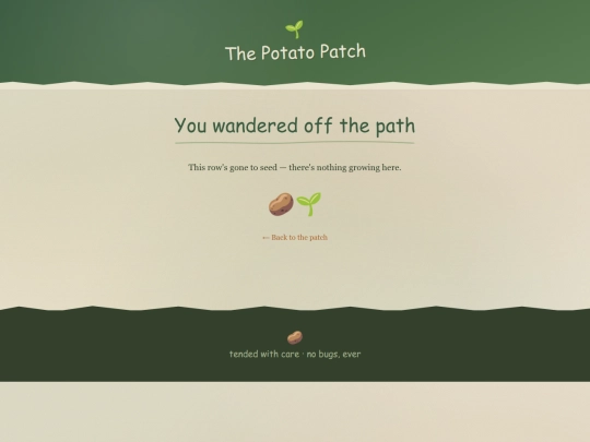 not_found screenshot