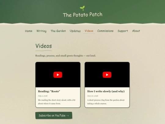 videos screenshot