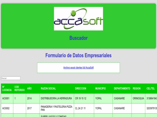 index screenshot