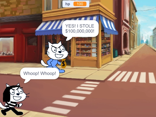 Super cat bank robbery screenshot
