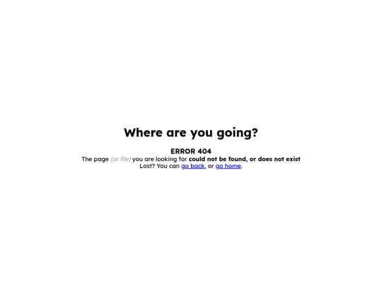 not_found screenshot