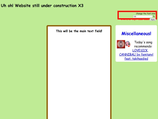index screenshot