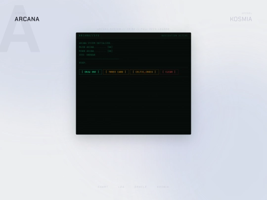 arcana screenshot