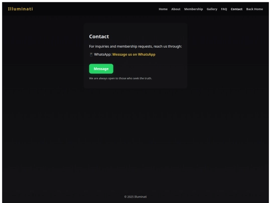 contact screenshot