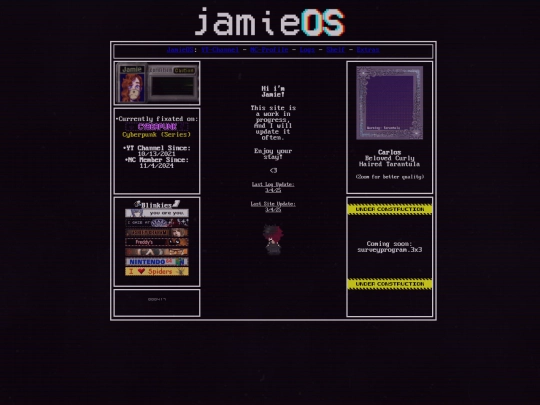 homepage screenshot