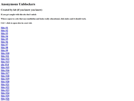unblocker screenshot