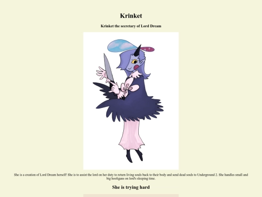 chprof/krinket screenshot
