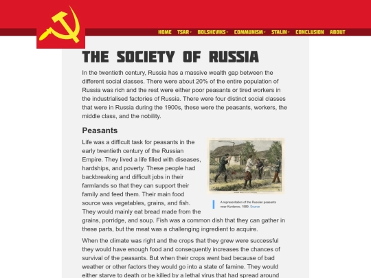html/Tsar-Society screenshot