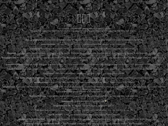 links screenshot