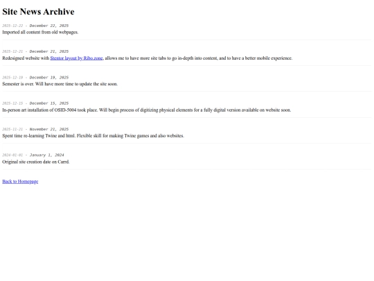 archive screenshot