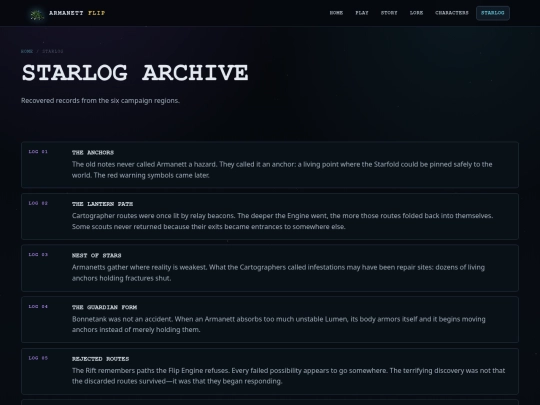 archive screenshot