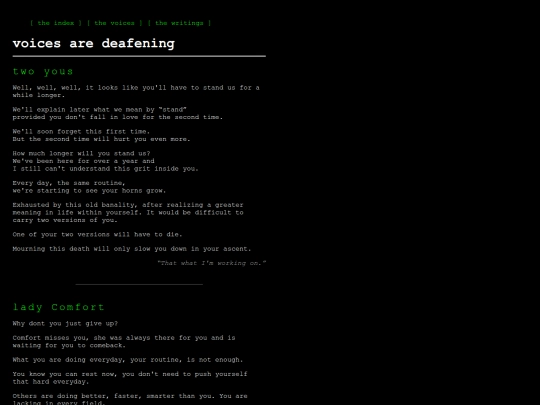 voices screenshot