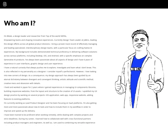 aboutme screenshot