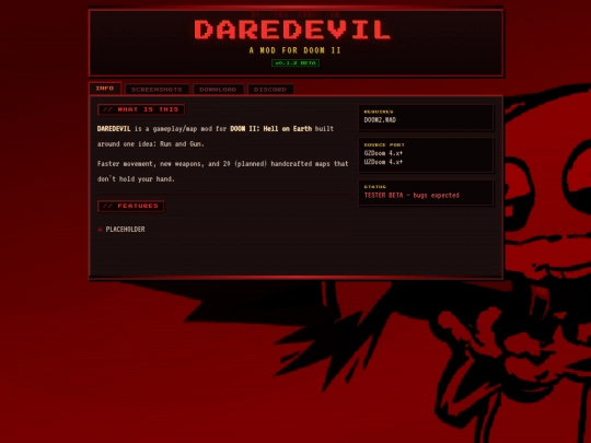 DAREDEVIL screenshot