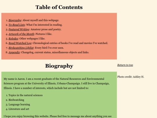test screenshot