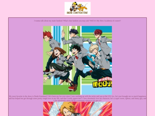 mha screenshot