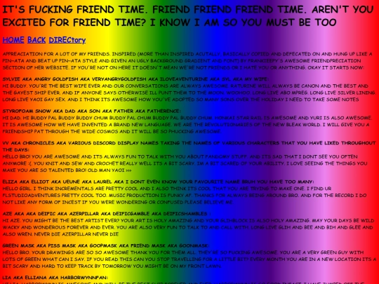 friends screenshot