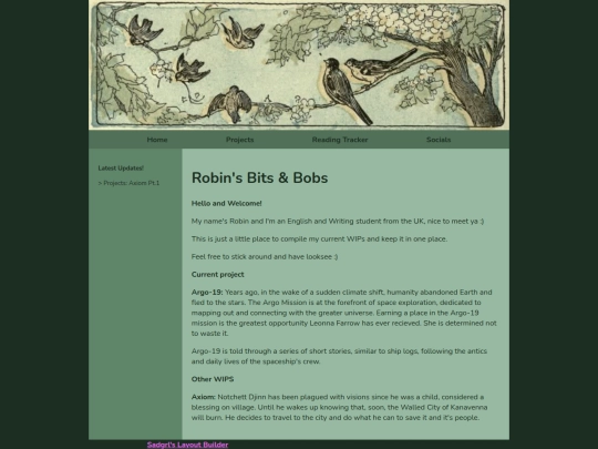 index screenshot