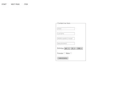 Projekt/anders screenshot