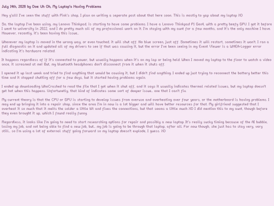 Blog Posts/Doe/07_14_2026 screenshot
