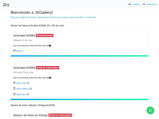 JSGallery screenshot