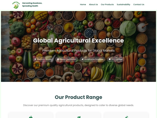 products screenshot