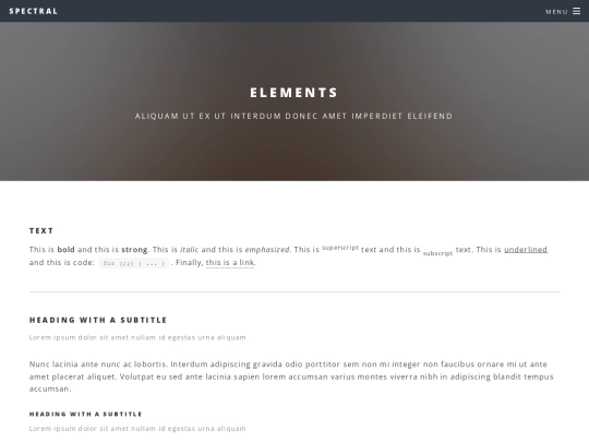 elements screenshot
