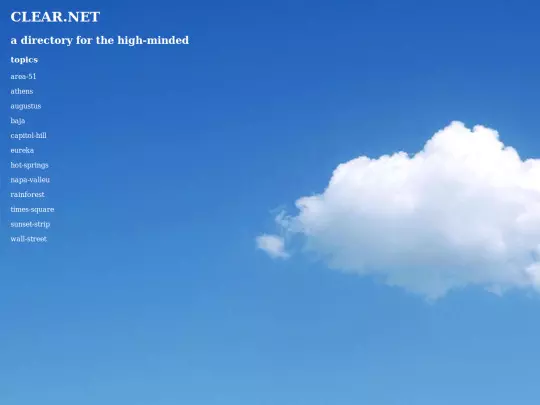 clearnet screenshot