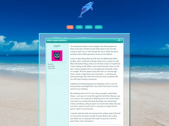 blog screenshot
