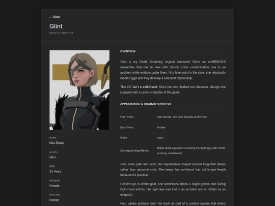 ocs/glint screenshot